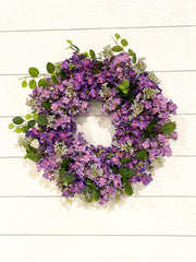 Spring Lilac Wreath