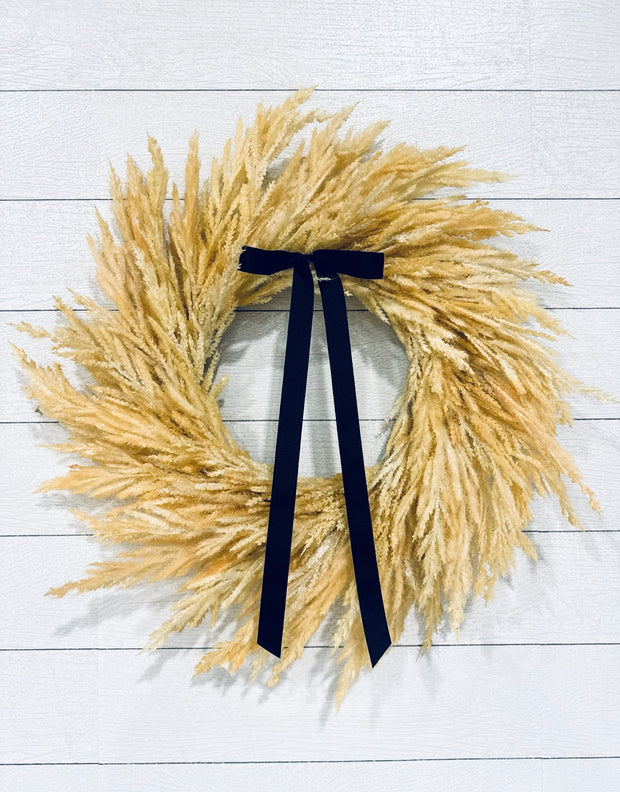 Fall Boho Pampas Wreath