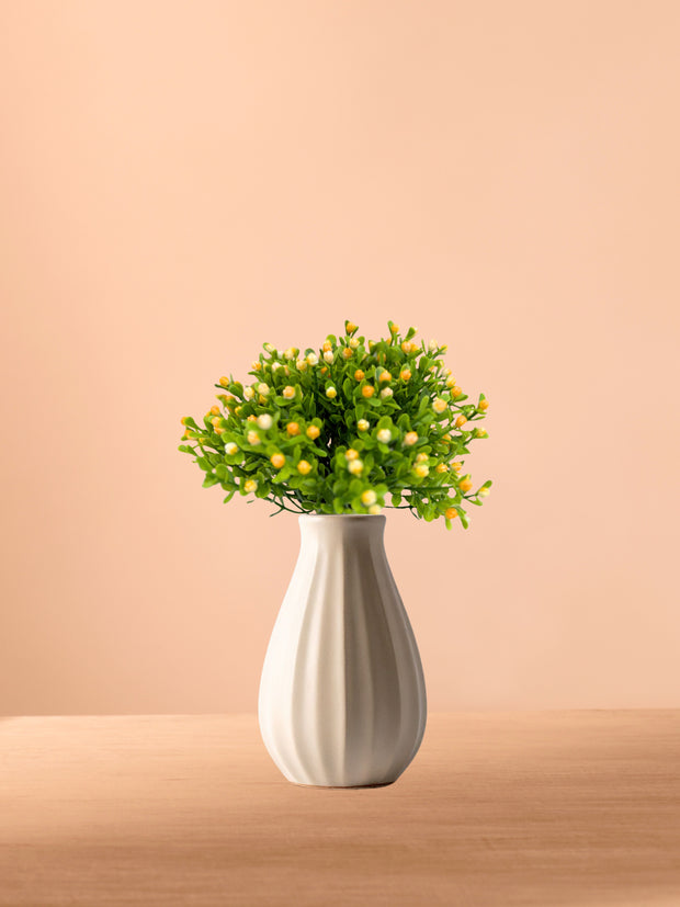 Summer Budded Hypericum - Artificial UV Resistant  - Bundle of 4