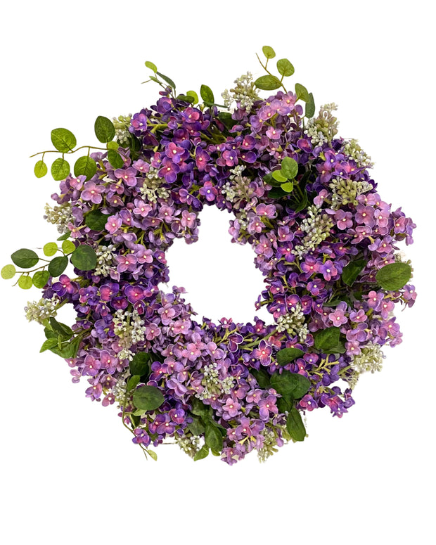 Spring Lilac Wreath