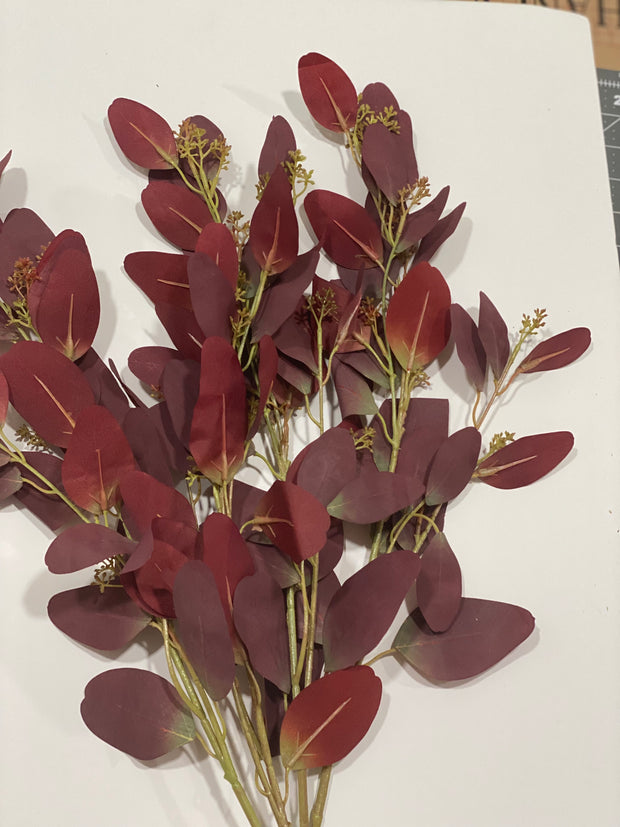 Artificial Purple Seeded Eucalyptus