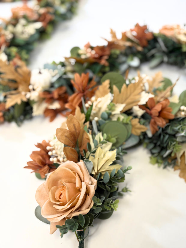 Fall Rose Garland