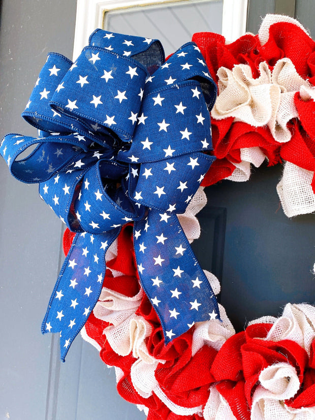 Patriotic  4th of July Wreath