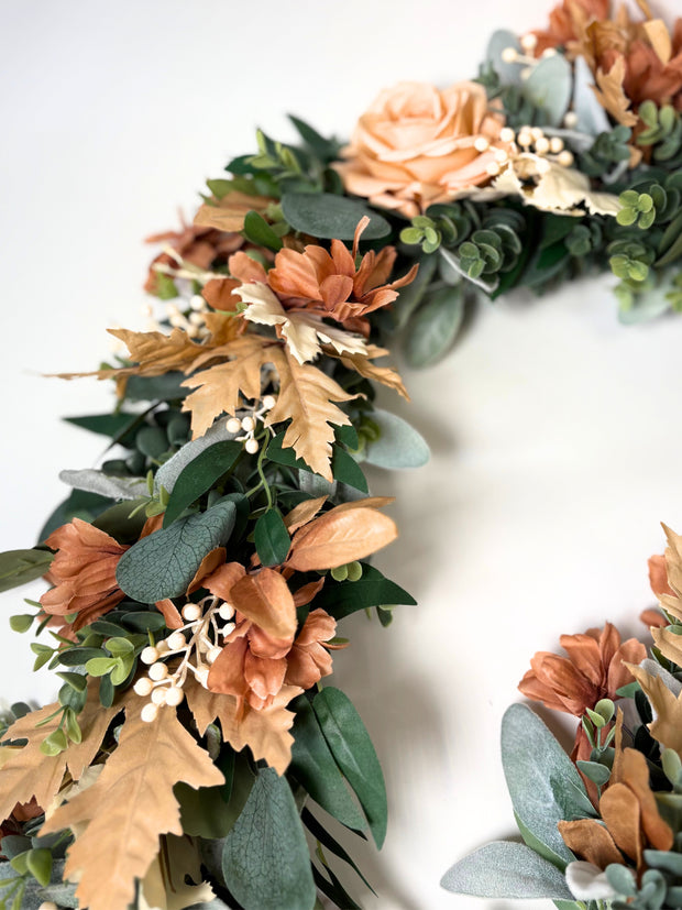 Fall Rose Garland