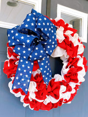 Patriotic  4th of July Wreath