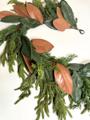 Pre-order Magnolia Spruce Pine Winter Garland