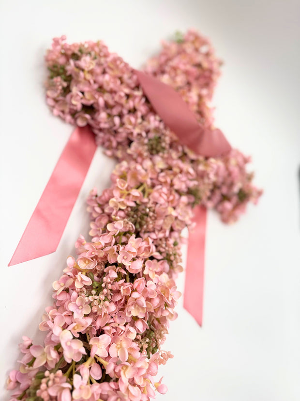 Easter Cross Lilac Wreath