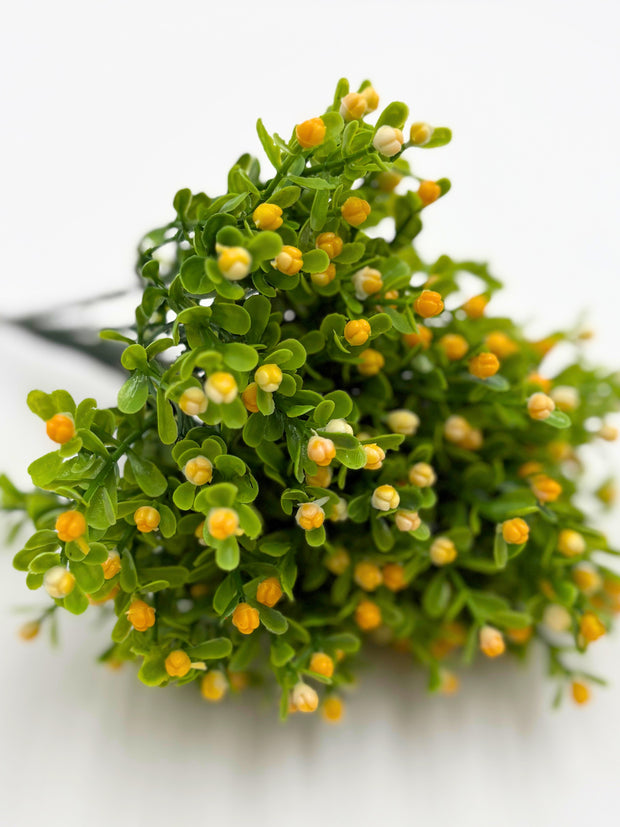 Summer Budded Hypericum - Artificial UV Resistant  - Bundle of 4