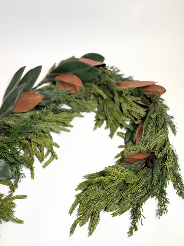 Pre-order Magnolia Spruce Pine Winter Garland