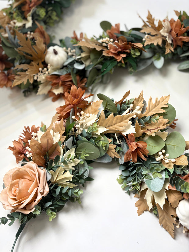 Fall Rose Garland