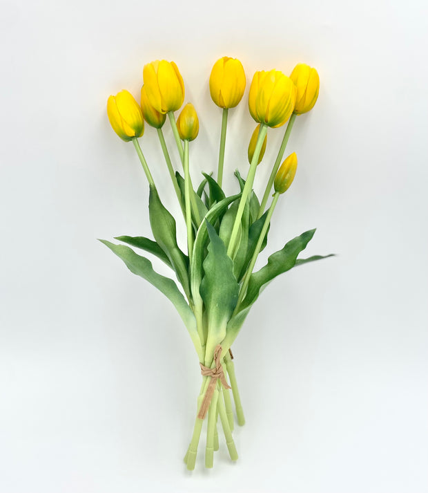 Artificial Real Touch Tulips - Bundle of 10