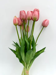 Artificial Real Touch Tulips - Bundle of 10