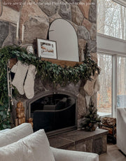 Pre-Order Artificial Cedar and Pine Garland - Ships by 11/15/25