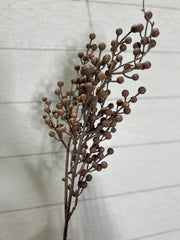 Artificial Dusty Purple Berry Stems