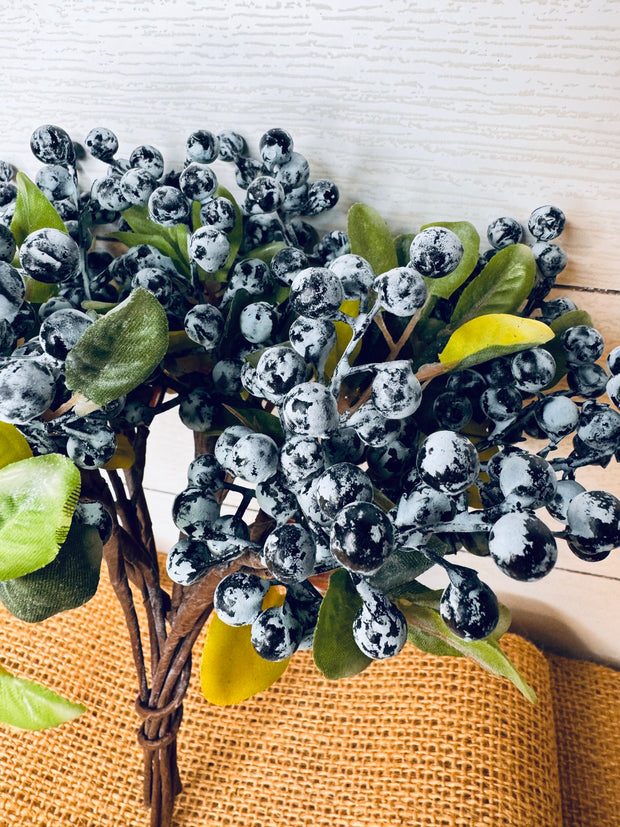 Artificial Blueberry Stems