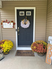 Neutral Fall Pumpkin Wreath