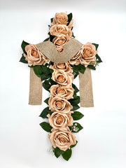 Easter Cross Wreath