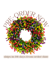 Pre-order Multicolored Spring Summer Wreath