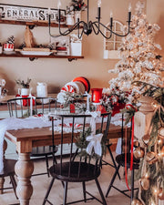 Buffalo plaid Bows, Red Christmas Bows for Mini Cabinet Wreaths, Mini  Wreath hanger, Ribbon with Bow, Farmhouse Christmas Bow