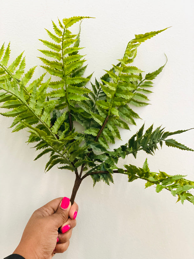Real Touch Artificial Lady Fern- Bundle of 4