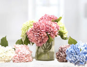 Bundle of 3 Artificial  Real Touch Hydrangea Stem
