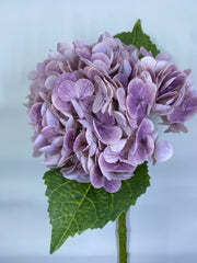 Bundle of 3 Artificial  Real Touch Hydrangea Stem