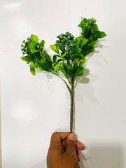 Artificial Blooming Boxwood Spray- Bundle of 3