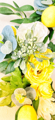 Lemon Poppy Spring & Summer Wreath