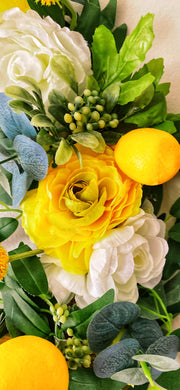 Lemon Poppy Spring & Summer Wreath